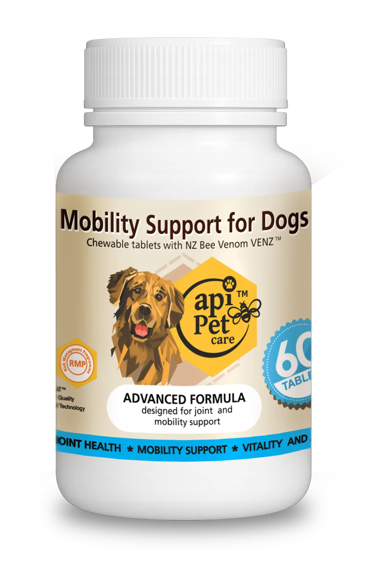 Mobility Support For Dogs. Chewable Tablets